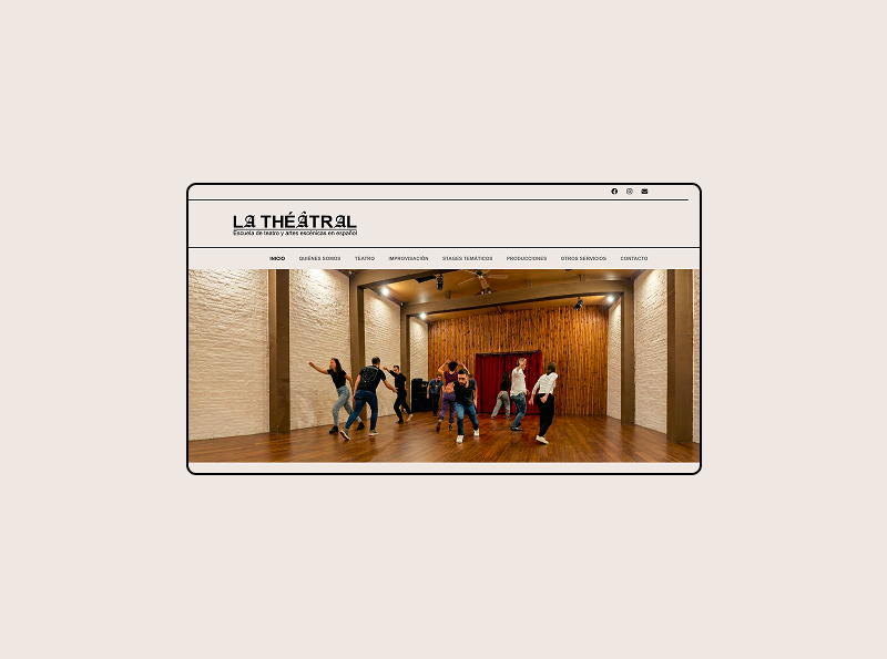 La Théâtral performing arts school in Brussels